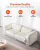 Plastic Couch Cover 4 Mil Clear Thicker Couch Cover for Moving 92 x 62 x 42 inch